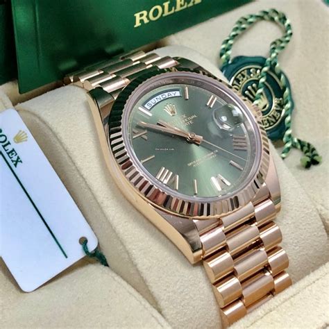 rolex president rose gold price|rolex rose gold 40mm president.